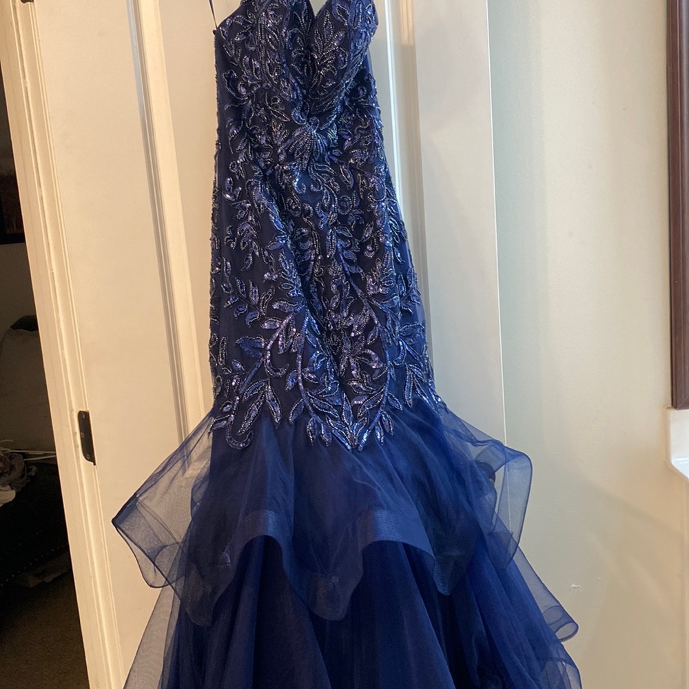 Mermaid prom dress worn ONCE